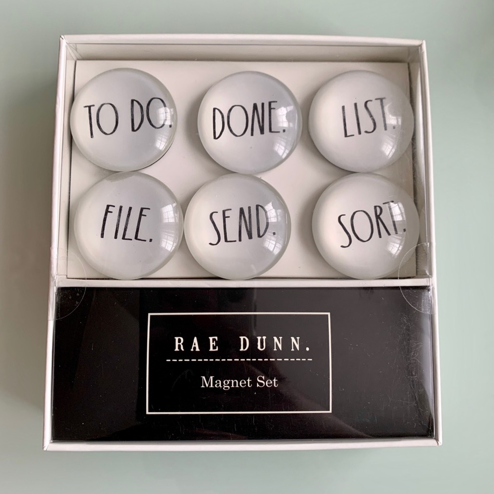 RAE DUNN Magnet Set